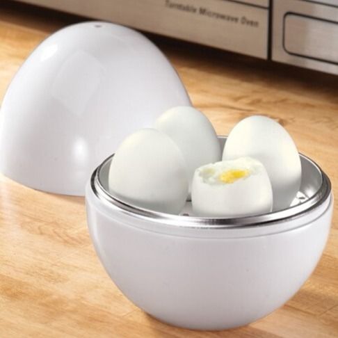 Microwave Egg-Shaped Steamer