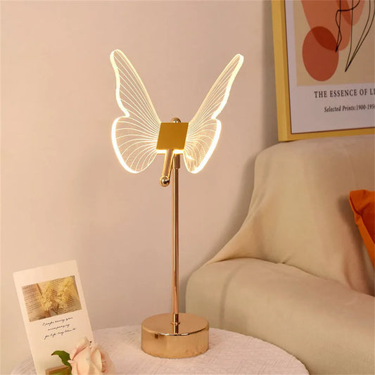 Golden Whisper Table Lamp